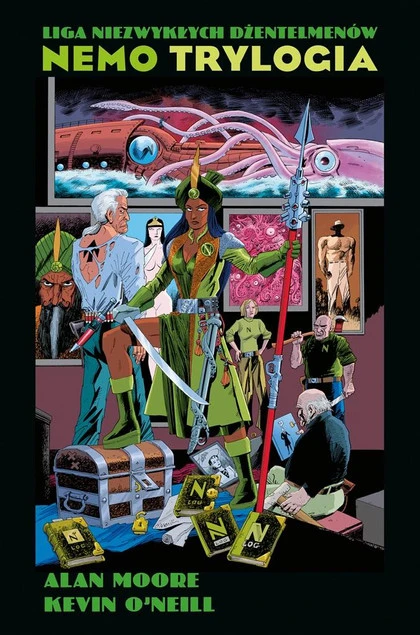 Liga Niezwykłych Dżentelmenów. Nemo. Trylogia Alan Moore, Kevin O`Neill